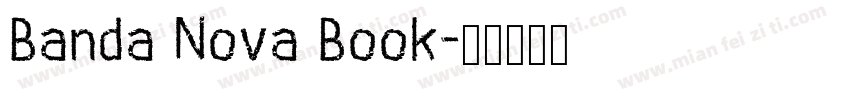 Banda Nova Book字体转换